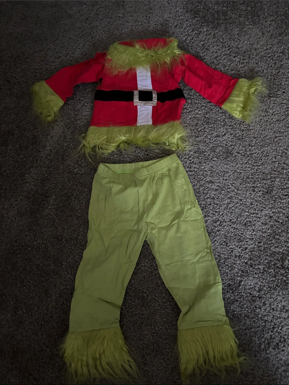 Grinch costume for baby